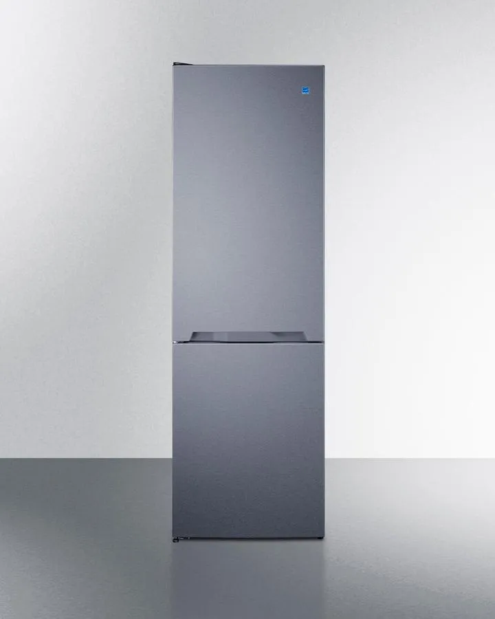 Summit FFBF124SSLHD 24 Wide Bottom Mount Refrigerator-Freezer