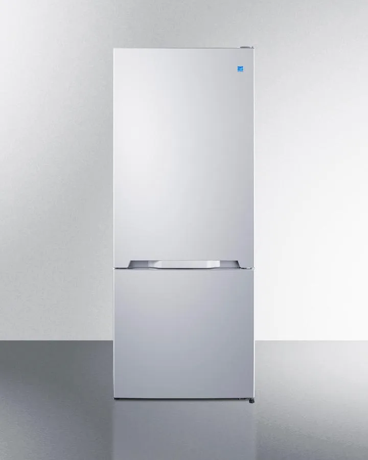Summit FFBF151W 28 Wide Bottom Mount Refrigerator-Freezer