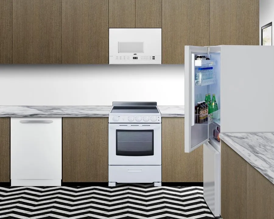 Summit FFBF151WLHD 28 Wide Bottom Mount Refrigerator-Freezer