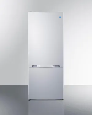 Summit FFBF151WLHD 28 Wide Bottom Mount Refrigerator-Freezer