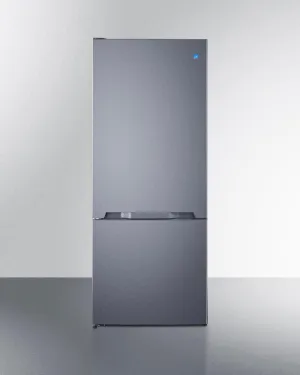Summit FFBF154SSLHD 28 Wide Bottom Mount Refrigerator-Freezer