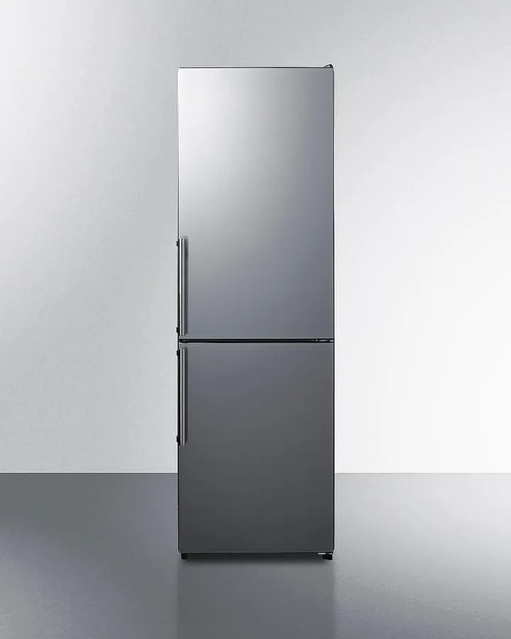 Summit FFBF235PL 24 Wide Bottom Freezer Refrigerator