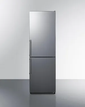Summit FFBF235PL 24 Wide Bottom Freezer Refrigerator