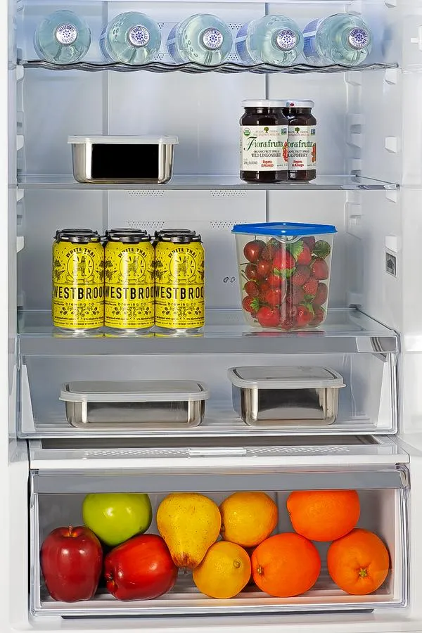 Summit FFBF235PL 24 Wide Bottom Freezer Refrigerator
