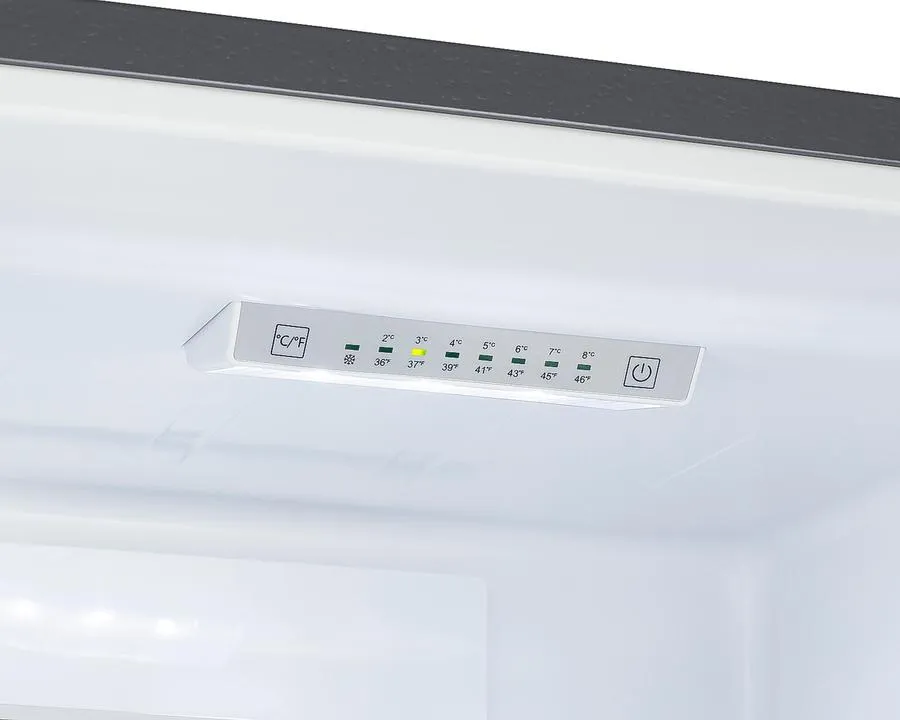 Summit FFBF235PL 24 Wide Bottom Freezer Refrigerator