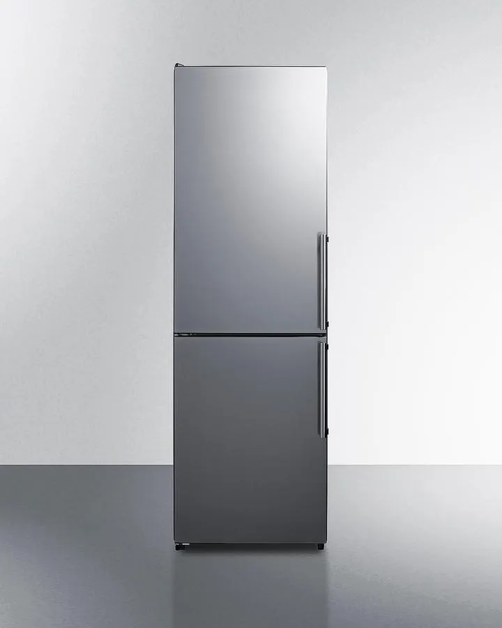 Summit FFBF235PLLHD 24 Wide Bottom Freezer Refrigerator