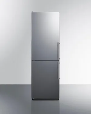 Summit FFBF235PLLHD 24 Wide Bottom Freezer Refrigerator