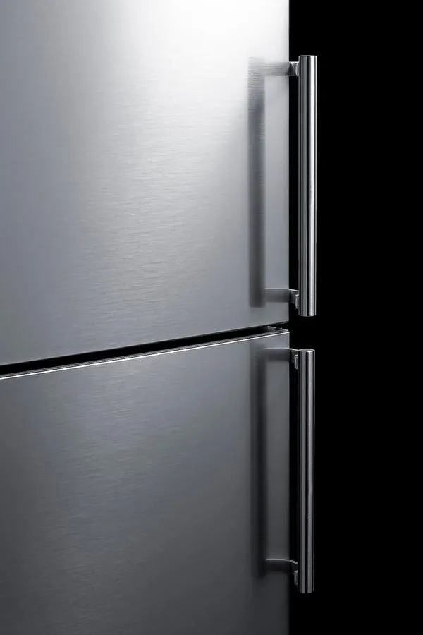 Summit FFBF235PLLHD 24 Wide Bottom Freezer Refrigerator