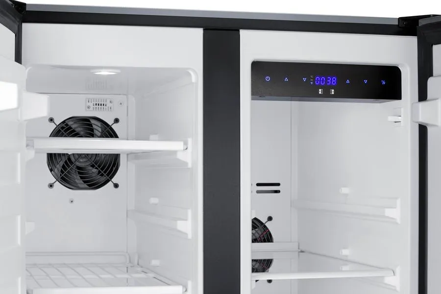 Summit FFRF24SSCSS 24 Wide Built-In Refrigerator-Freezer