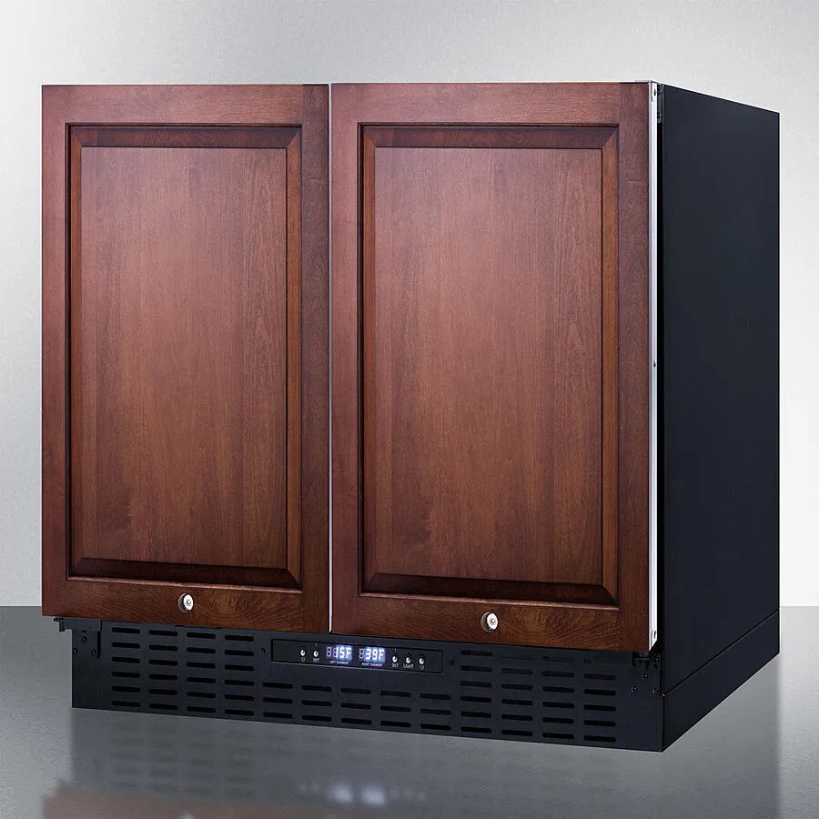 Summit FFRF36IF 36 Wide Built-In Refrigerator-Freezer