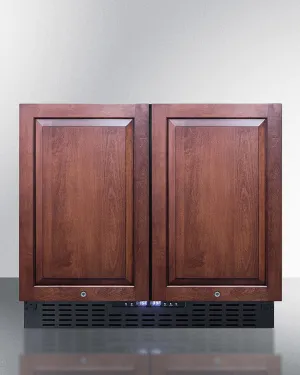 Summit FFRF36IF 36 Wide Built-In Refrigerator-Freezer