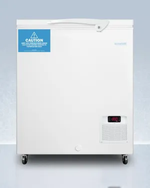 Summit LAB11 4.8 Cu.Ft. -85 C Ultra Low Chest Freezer