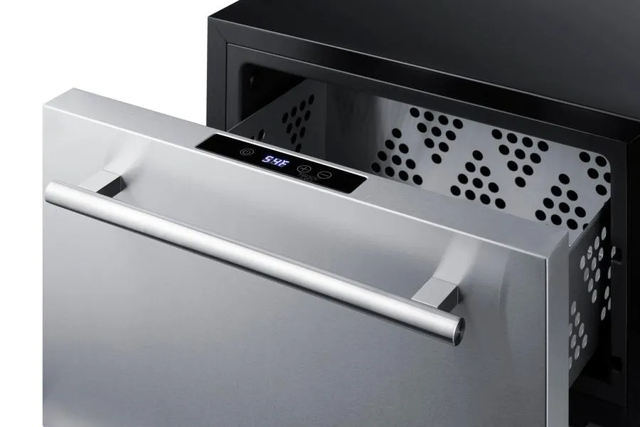 Summit LX1D 18 Wide Built-In Beautifridge Cosmetics Refrigerated Drawer