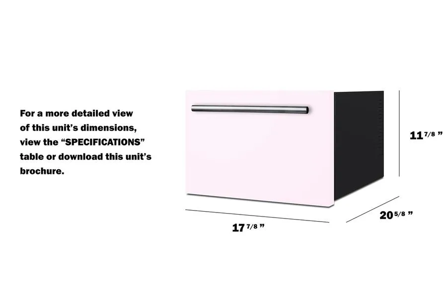 Summit LX1DP 18 Wide Built-In Beautifridge Cosmetics Refrigerated Drawer