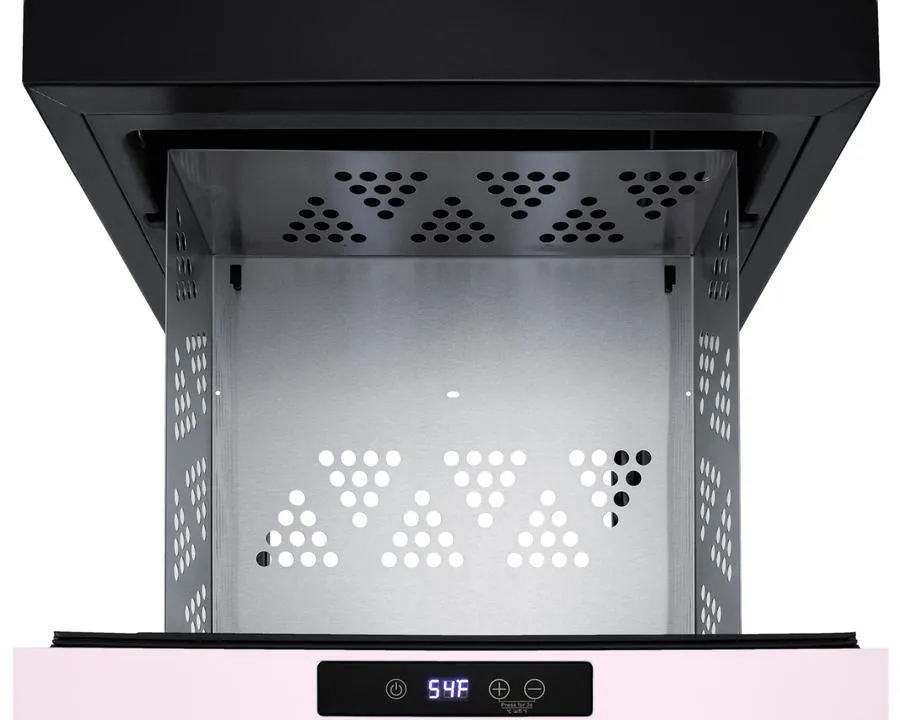 Summit LX1DP 18 Wide Built-In Beautifridge Cosmetics Refrigerated Drawer
