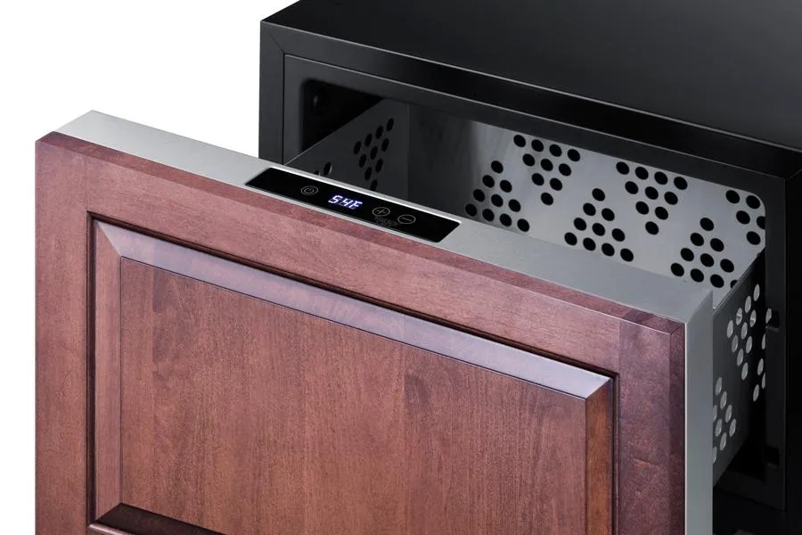 Summit LX1DPNR 18 Wide Built-In Beautifridge Cosmetics Refrigerated Drawer (Panel Not Included)