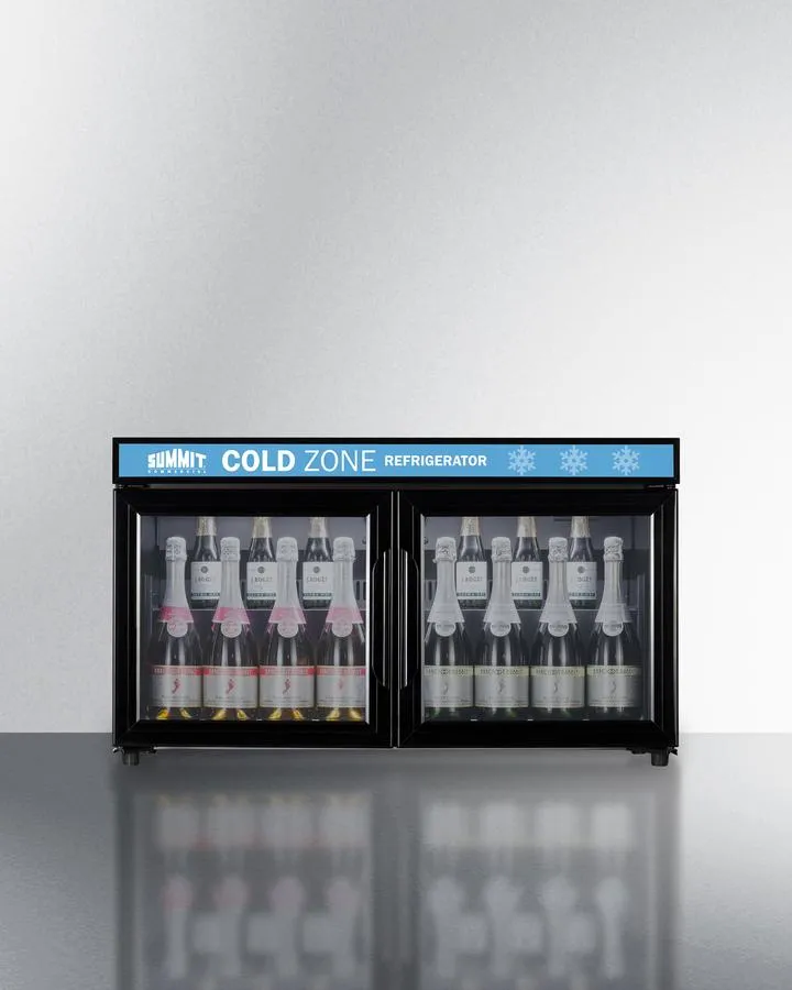 Summit SCR3502D 36 Wide Back Bar Beverage Center. Shallow Depth