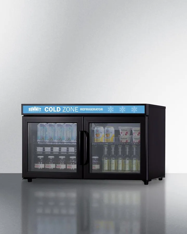 Summit SCR3502D 36 Wide Back Bar Beverage Center. Shallow Depth