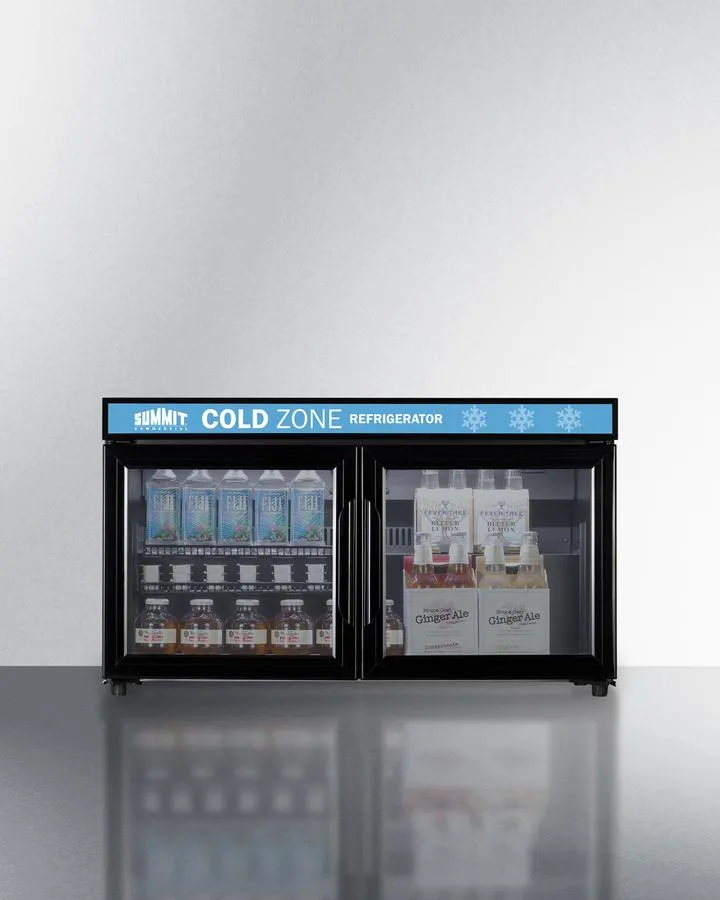 Summit SCR3502D 36 Wide Back Bar Beverage Center. Shallow Depth