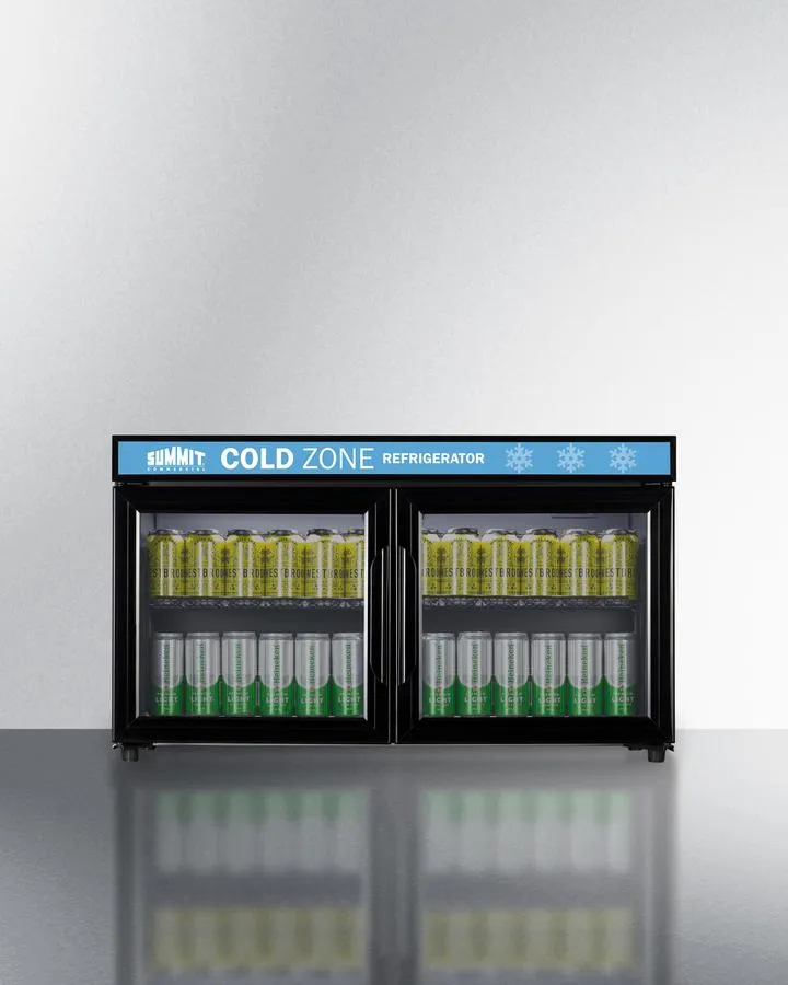 Summit SCR3502D 36 Wide Back Bar Beverage Center. Shallow Depth