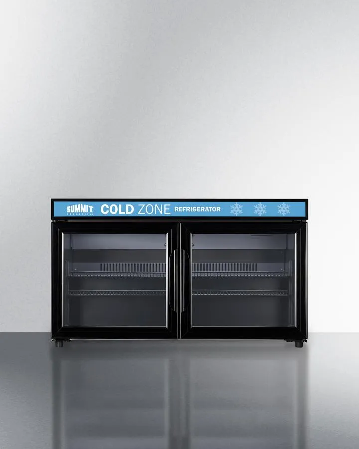 Summit SCR3502D 36 Wide Back Bar Beverage Center. Shallow Depth