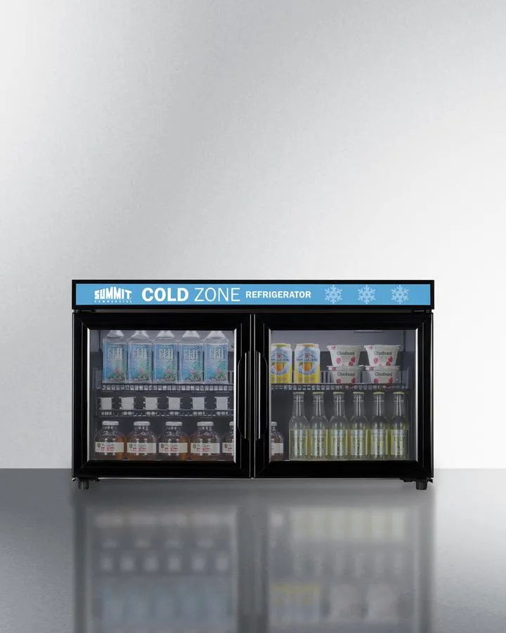 Summit SCR3502D 36 Wide Back Bar Beverage Center. Shallow Depth