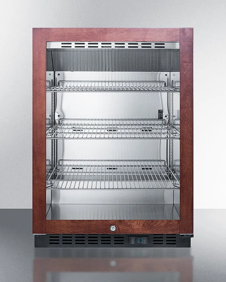 Summit SCR610BLPNR 24 Wide Built-In Beverage Center