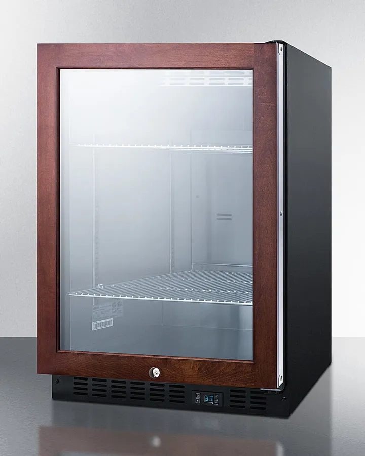 Summit SCR610BLPNR 24 Wide Built-In Beverage Center