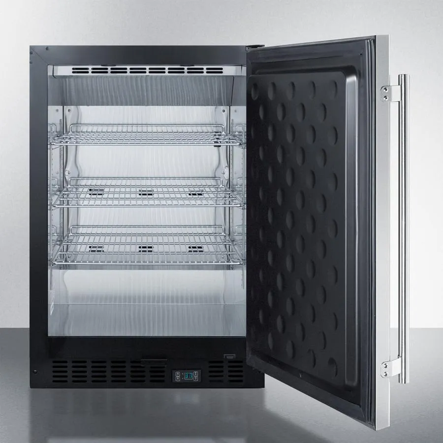 Summit SCR610BLSDV1 24 Wide Built-In Beverage Center
