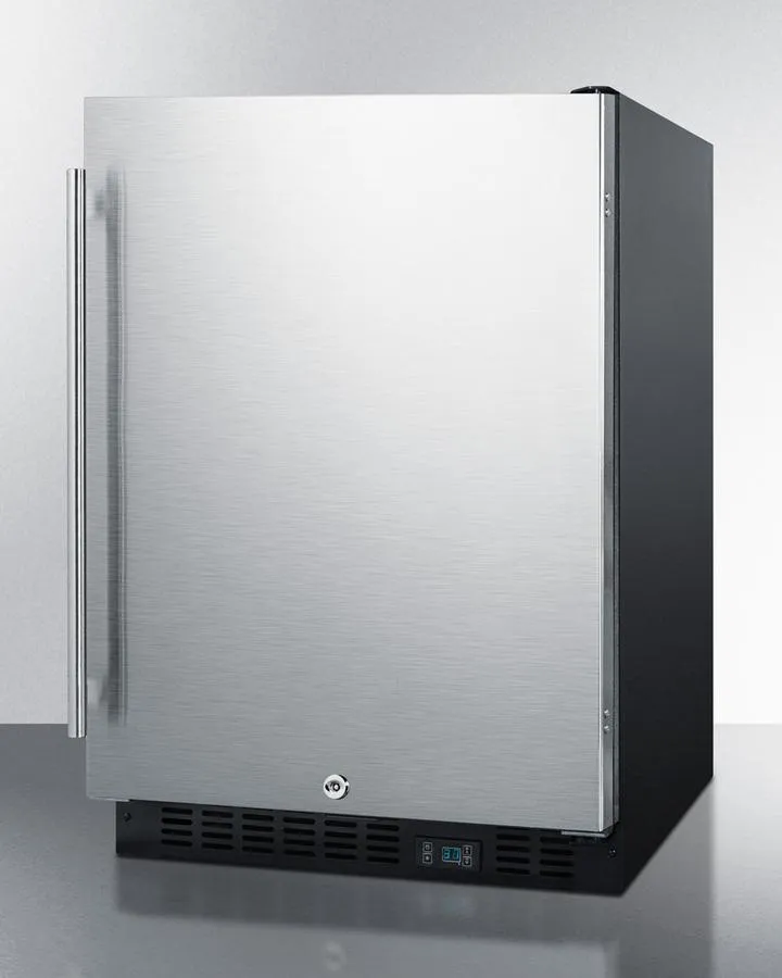 Summit SCR610BLSDV1 24 Wide Built-In Beverage Center
