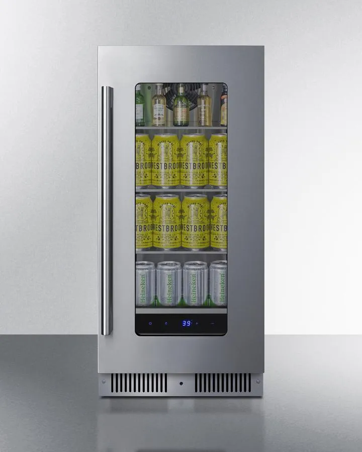 Summit SDHG1533 15 Wide Built-In Beverage Center