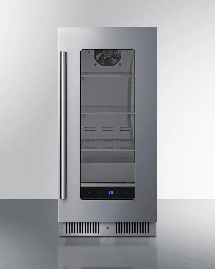 Summit SDHG1533LHD 15 Wide Built-In Beverage Center