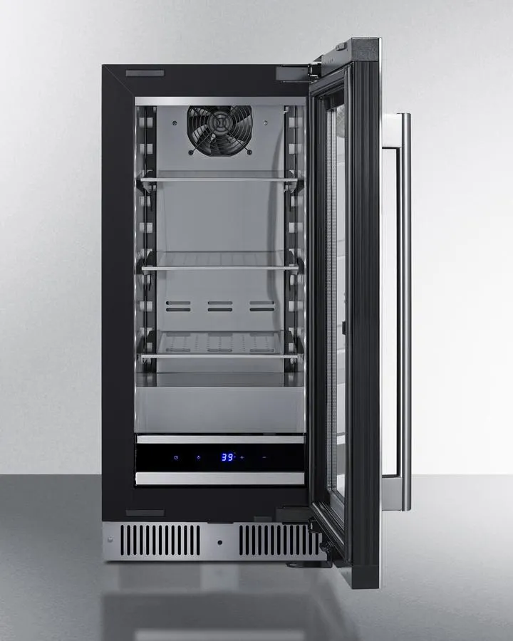 Summit SDHG1533LHD 15 Wide Built-In Beverage Center
