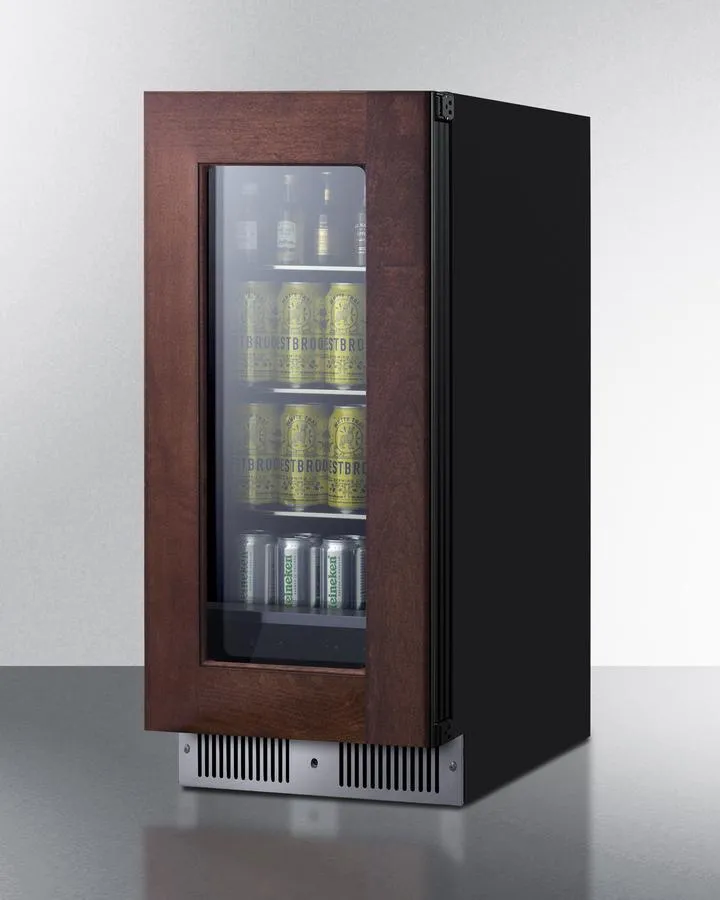 Summit SDHG1533PNR 15 Wide Built-In Beverage Center (Panel Not Included)