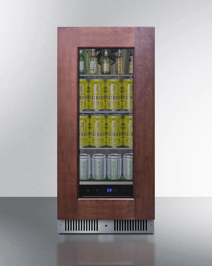 Summit SDHG1533PNR 15 Wide Built-In Beverage Center (Panel Not Included)