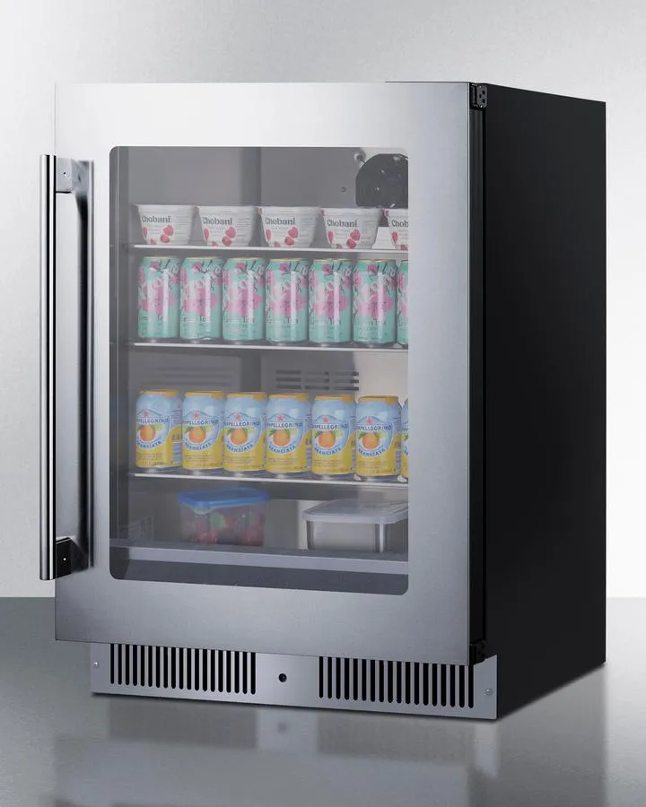 Summit SDHG2443 24 Wide Built-In Beverage Center