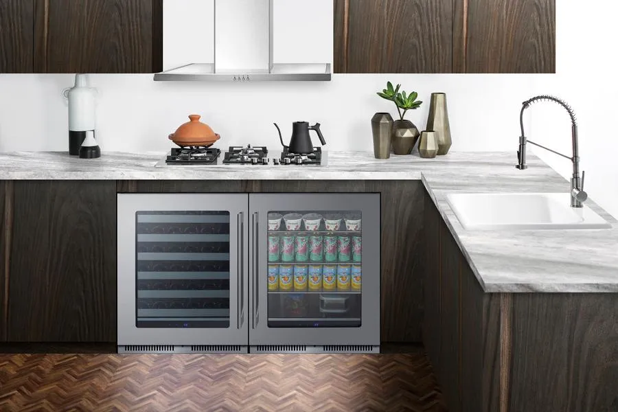 Summit SDHG2443LHD 24 Wide Built-In Beverage Center