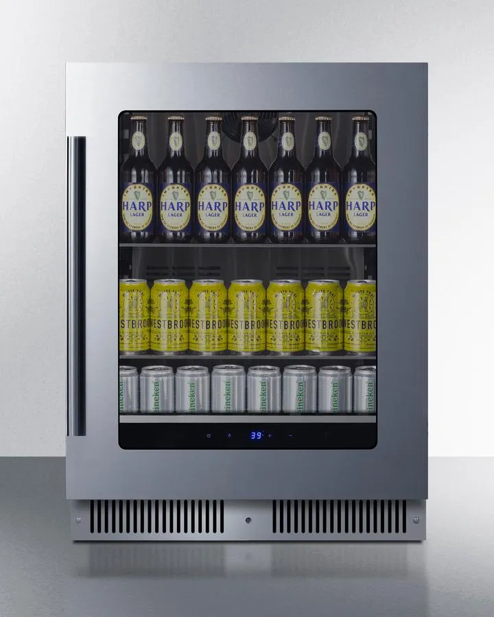 Summit SDHG2443LHD 24 Wide Built-In Beverage Center