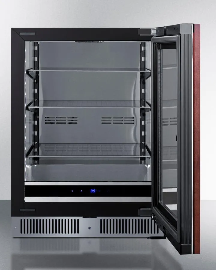 Summit SDHG2443PNR 24 Wide Built-In Beverage Center (Panel Not Included)