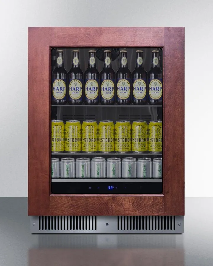 Summit SDHG2443PNR 24 Wide Built-In Beverage Center (Panel Not Included)