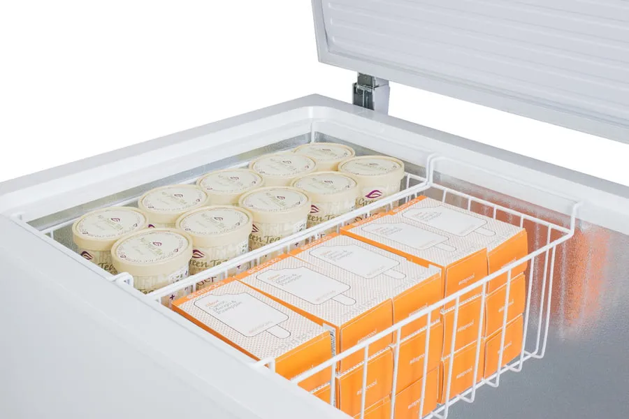Summit WCH18W 18 Cu.Ft. Residential Chest Freezer In White