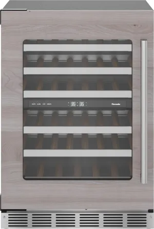Thermador T24UW905LP Freedom Wine Cooler With Glass Door 24'' T24Uw905Lp
