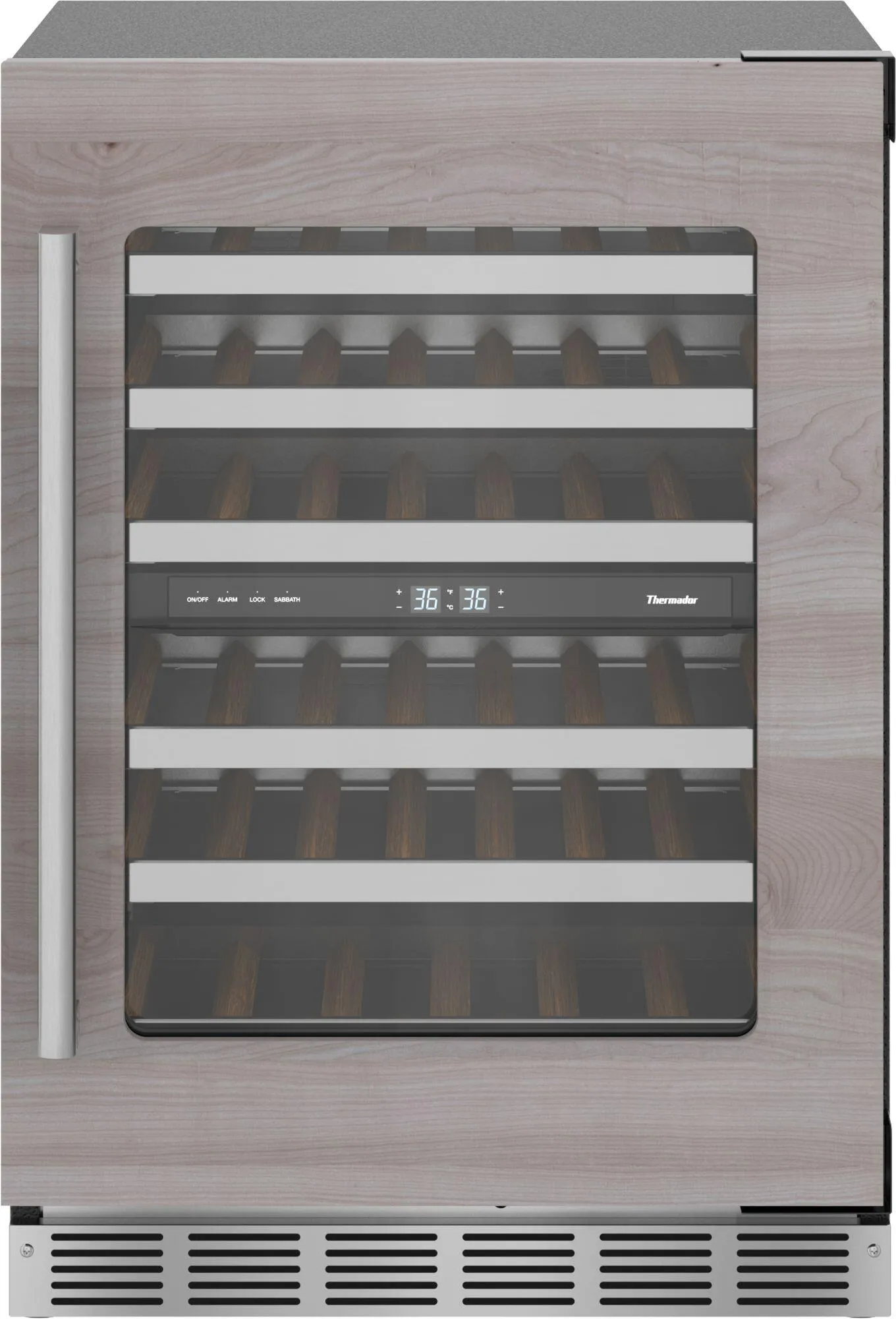 Thermador T24UW905RP Freedom Wine Cooler With Glass Door 24'' T24Uw905Rp