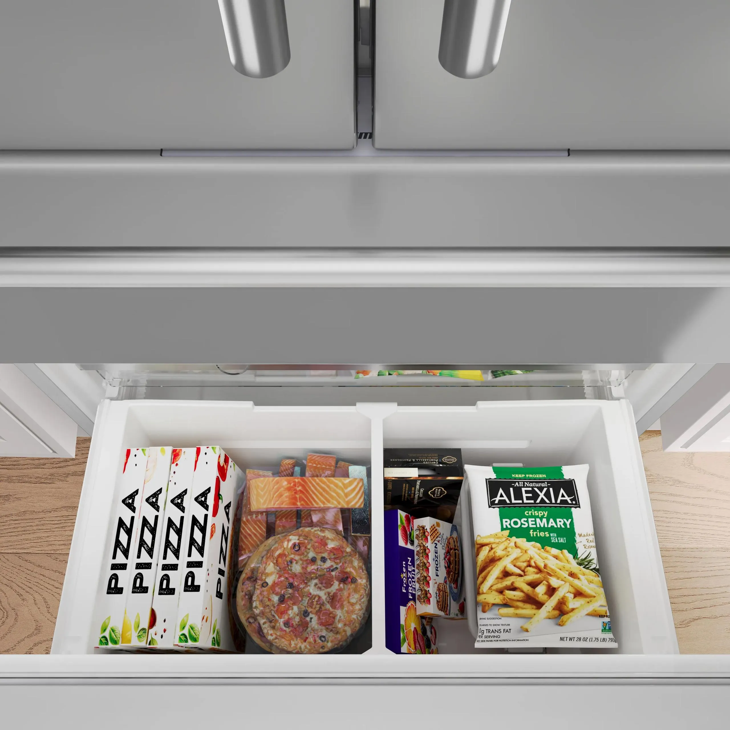 Thermador T36FL810NS Masterpiece Freestanding French Door Bottom Mount Refrigerator 36'' Masterpiece Stainless Steel