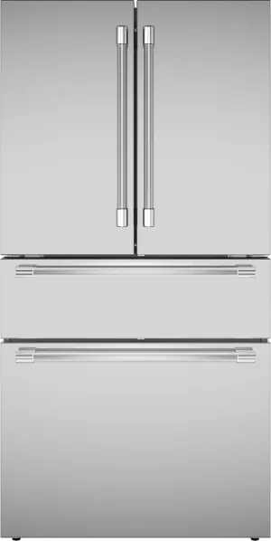Thermador T36FL821NS Professional Freestanding French Door Bottom Mount Refrigerator 36'' Professional Stainless Steel