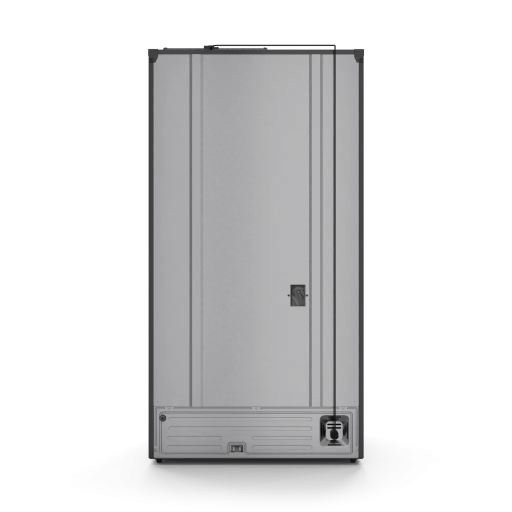 Thor Kitchen RF3621CTD00SS 36 Inch 20.3 Cu Ft French Door Counter Depth Refrigerator With Ice Maker In Black/Stainless Steel Gordon Ramsay Series - Rf3621Ctd00-Ss
