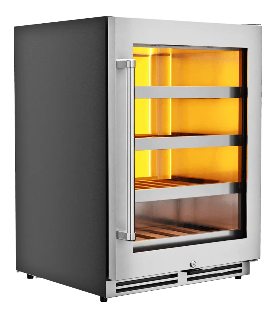 Thor Kitchen TWC24UL Thor Kitchen 24-Inch Single Zone Wine Cooler. 45 Wine Bottle Capacity - Model Twc24Ul