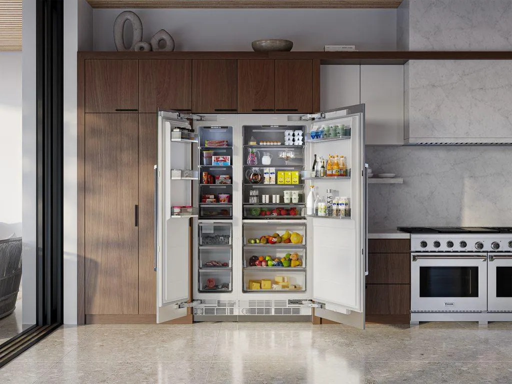 Thor Kitchen XRF18CFZ Thor Kitchen 18-Inch Built-In Freezer Column. Panel Ready - Xrf18Cfz