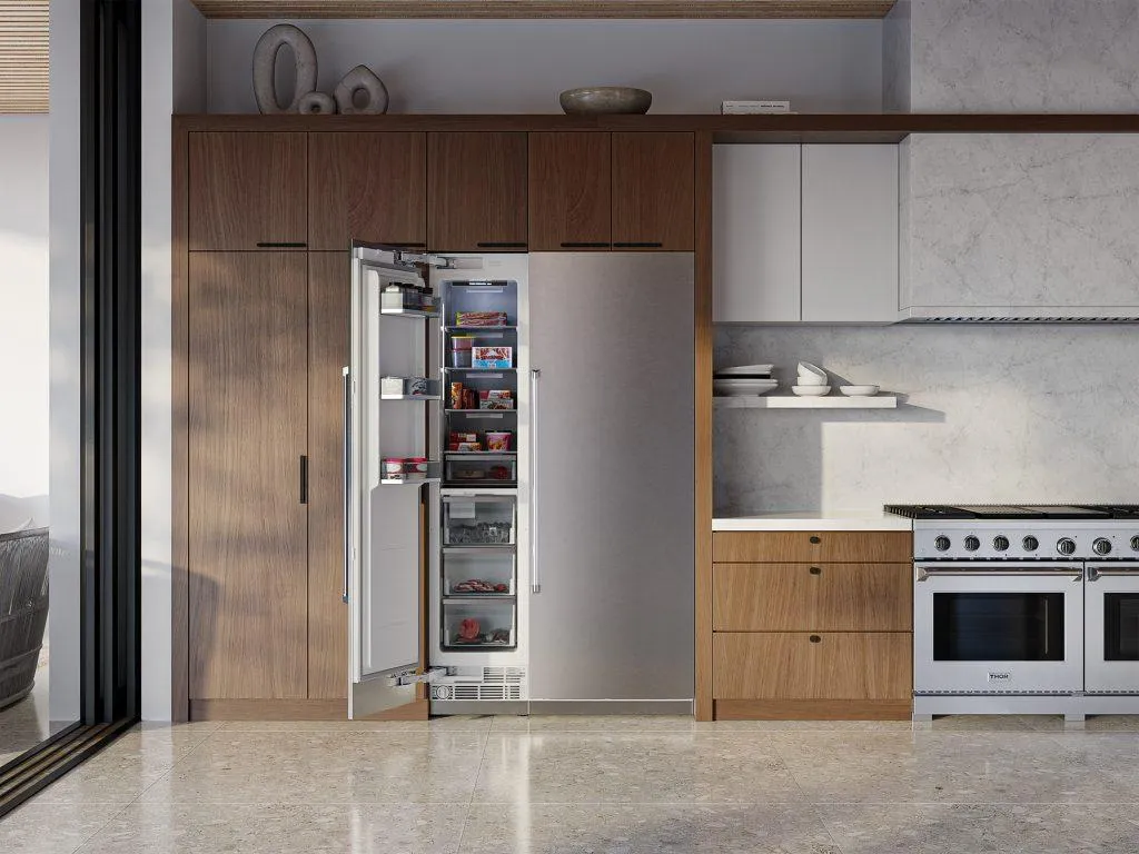Thor Kitchen XRF18CFZ Thor Kitchen 18-Inch Built-In Freezer Column. Panel Ready - Xrf18Cfz
