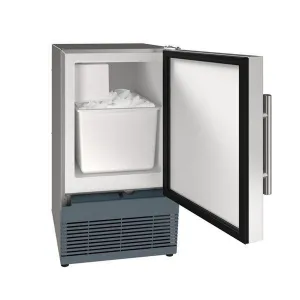 U-Line UACR015SS01A Acr015 15 Crescent Ice Maker With Stainless Solid Finish (115 V/60 Hz Volts /60 Hz Hz)